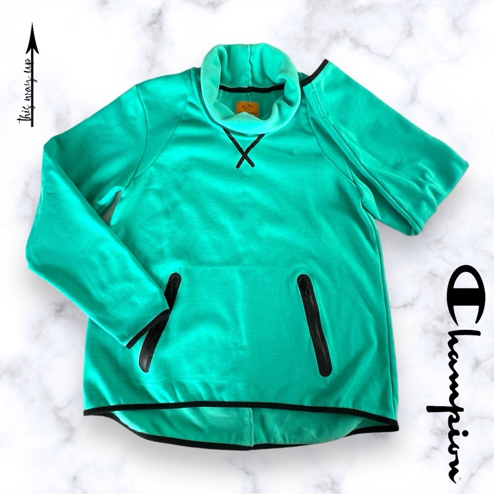 CHAMPION Victory Fleece Pullover with Cowl Neck